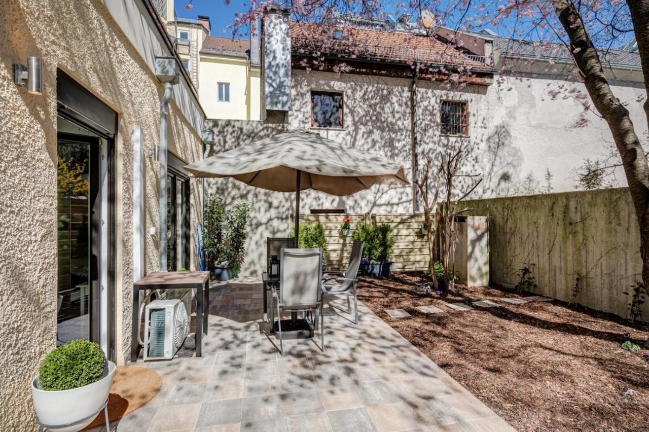 Cozy Modern Apartment With Garden In The Center Next To Oktoberfest 뮌헨 외부 사진